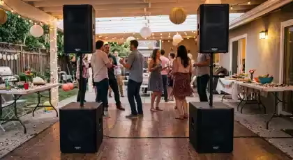 Renta de Bocinas Profesionales para Fiestas RESOIL