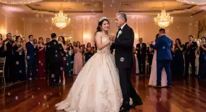 Generador de Burbujas Profesional para Primer Baile de Boda