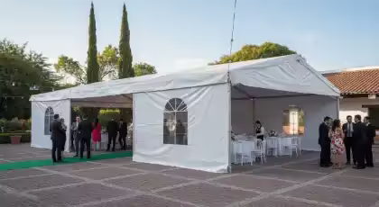 Carpas para Eventos al Aire Libre Resistentes a Lluvia