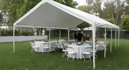Renta de Toldos para Bodas al Aire Libre