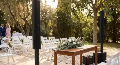 Bocinas para bodas en CDMX