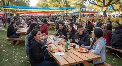 Renta de Mesas de Madera para Reuniones Familiares