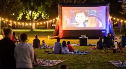 Renta de Pantalla Inflable para Eventos Deportivos en Vivo