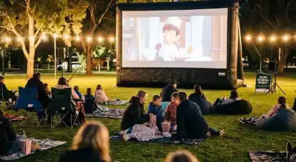 Pantalla Inflable 15 Metros para Eventos Masivos CDMX