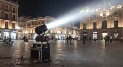 Renta de Sky Tracker para Conciertos Masivos en CDMX - RESOIL